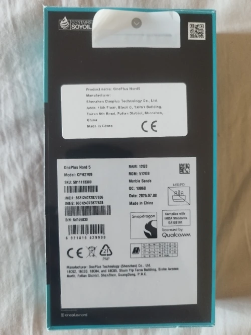 OnePlus Nord 5 version globale