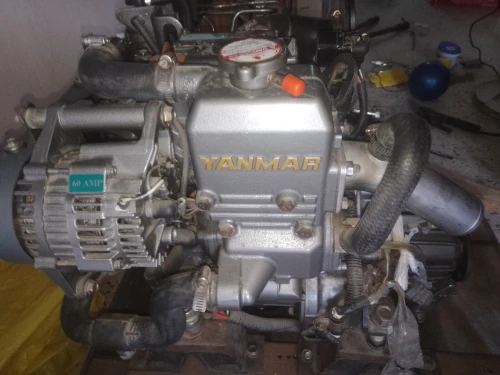 Moteur marin in board