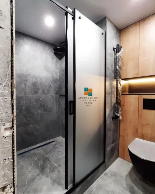 Cabine de douche sur mesure (travail de luxe) 