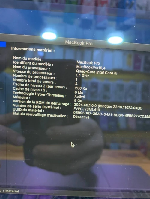 MacBook pro 2019 touchbar full bypass