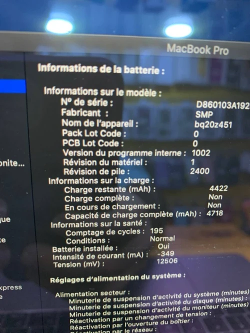 MacBook pro 2019 touchbar full bypass