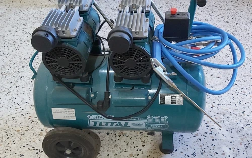 Compresseur d'Air Total double moteur silencieux
