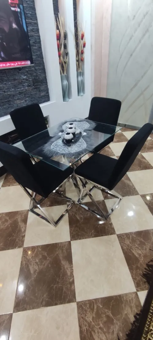 Rampe d'escalier en inox 