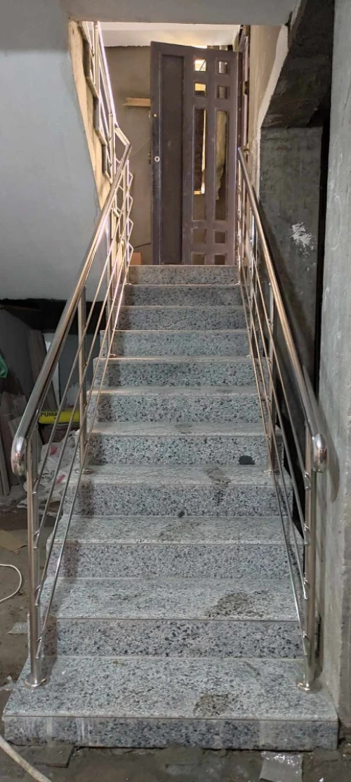 rampe d' escalier en inox