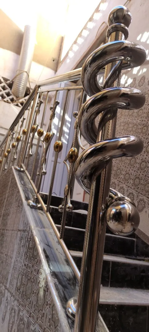  Rampe d'escalier en inox