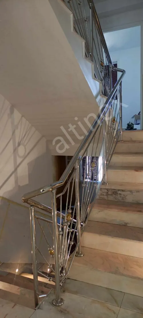 Rampe d' escalier en inox