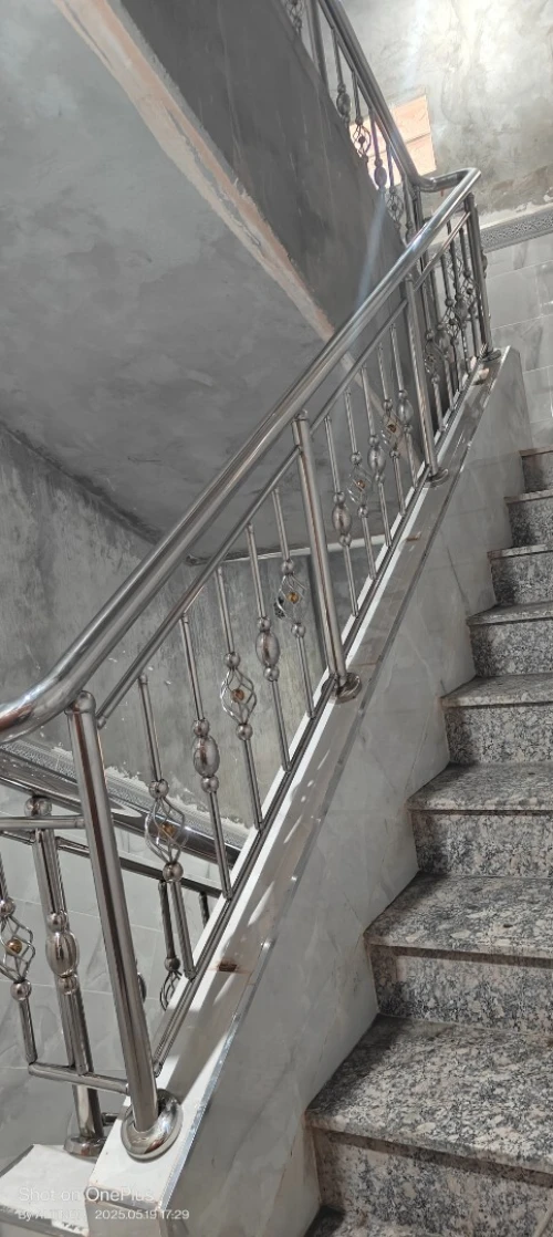 rampe d' escalier en inox