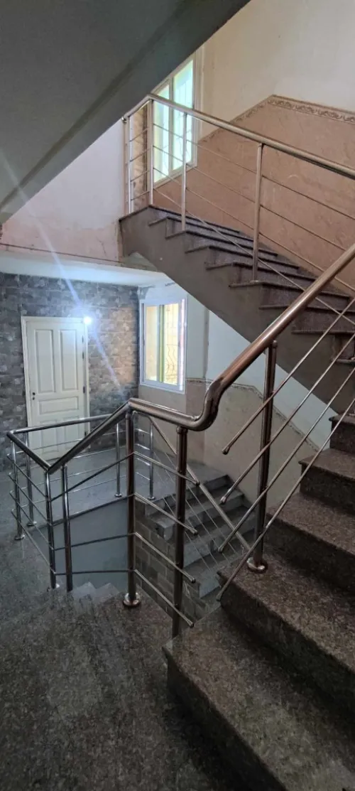 rampe d' escalier en inox