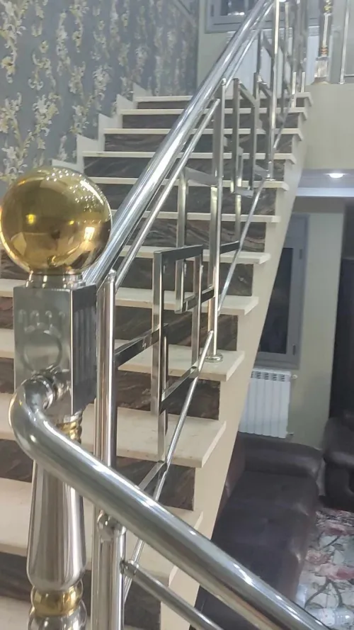 Rampe d'escalier en inox