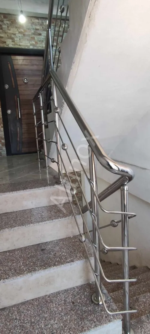 Rampe d' escalier en inox