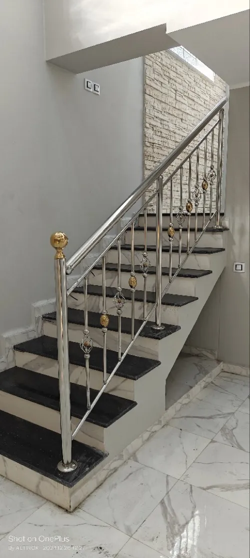 rampe d' escalier en inox
