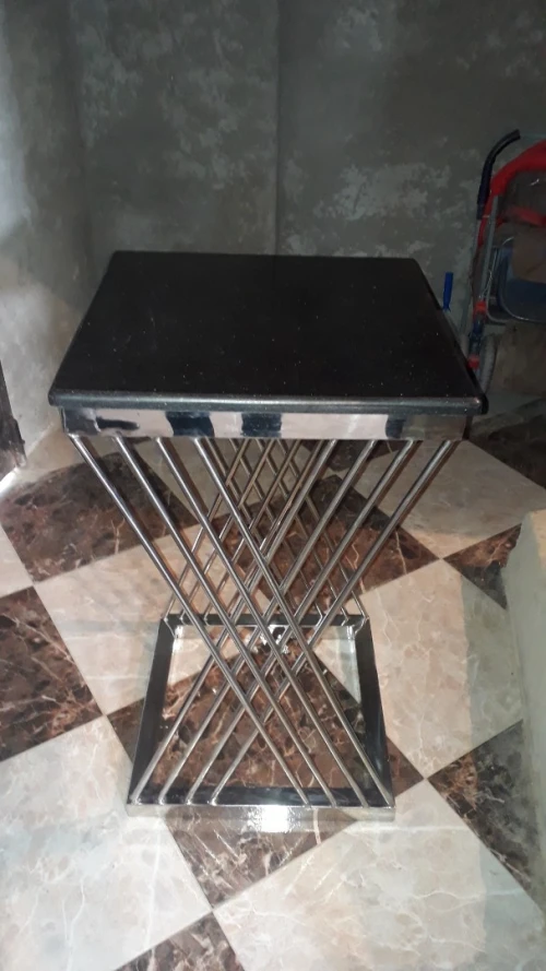Rampe d'escalier en inox 