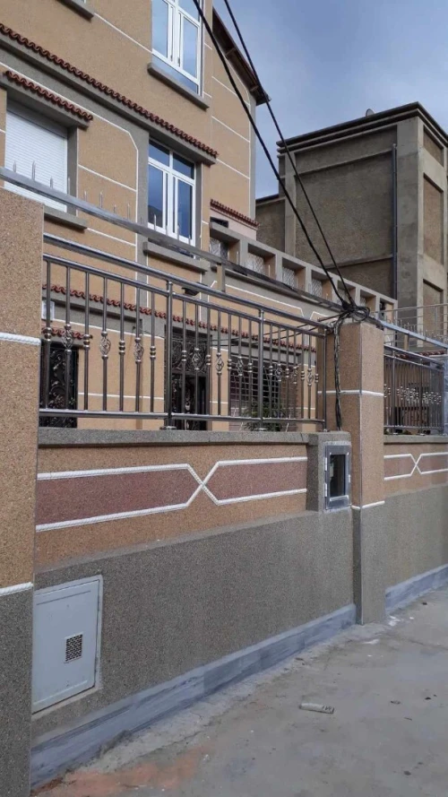 Rampe d'escalier en inox