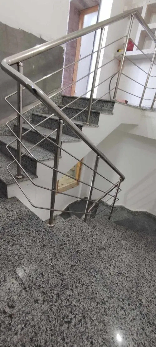 rampe d' escalier en inox
