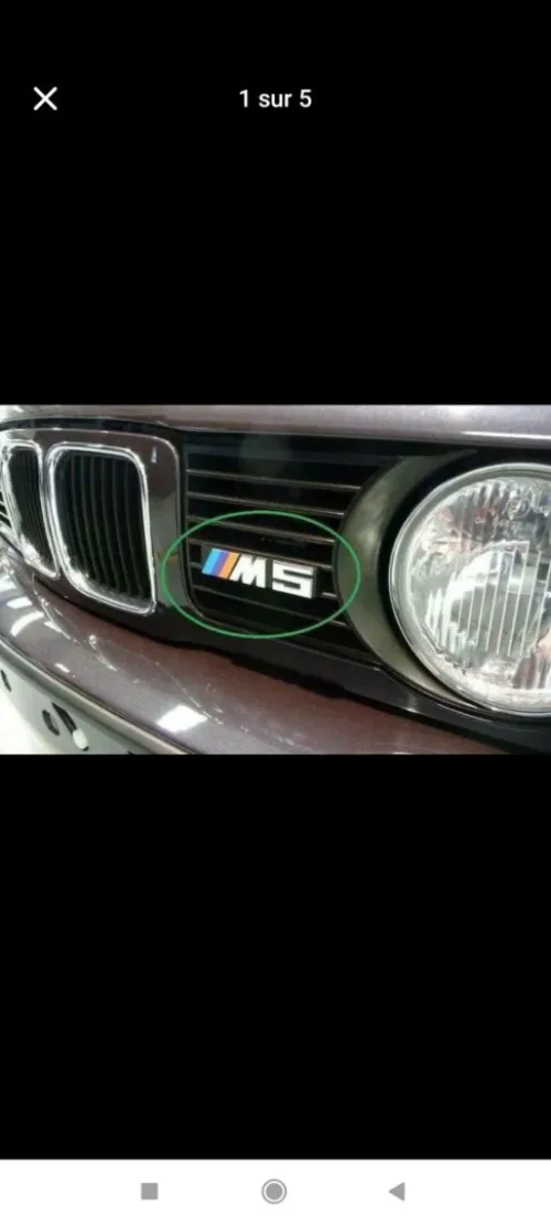 monogramme bmw ///M5
