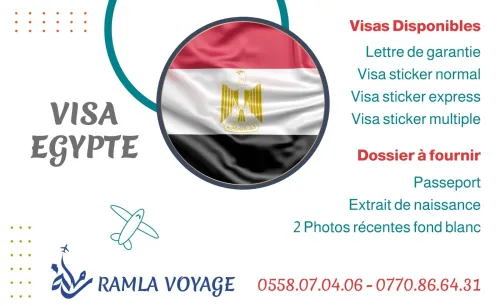 visa egypte 