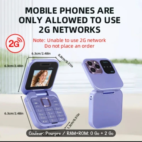 Mini téléphone 2g I27