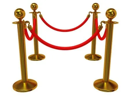 CORDES DE BARIERRE 1.5M POUR LE PIQUET D'HÔTEL