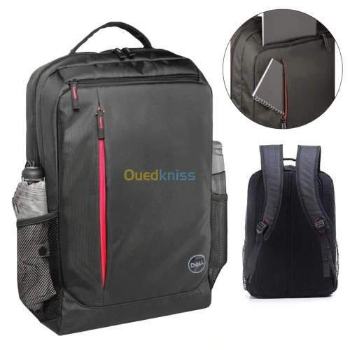 Sac à Dos DELL pour PC Portable Parfait pour les Professionnels, Étudiants et Voyageurs