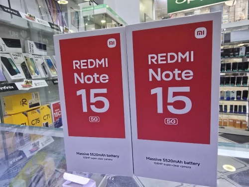 Xiaomi Redmi note 15 5G 256GB/8GB avec chargeur