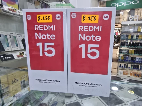 Xiaomi Redmi note 15 (256GB/8GB) global boite scellé