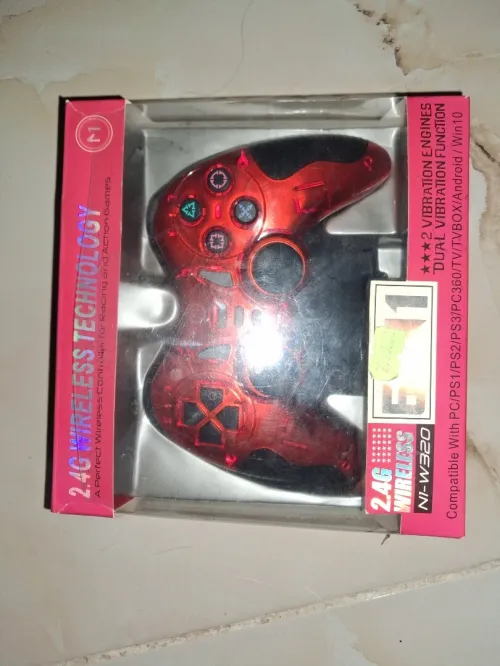 Manette pour pc 2.4 G WIRLESS TECHNOLOGY