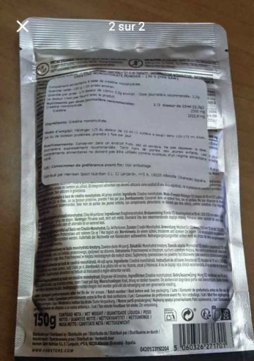 Créatine HSN 150G