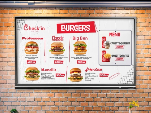 Menu Animé Dynamique et Vidéo Publicitaire pour Restaurants & Cafétéria | تصميم منيو رقمي متحرك وفيديوهات إعلانية للمطاعم والمقاهي