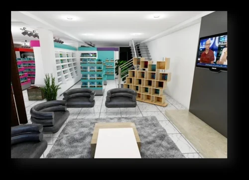 Stand sur mesure;showroom;espacex bureaux