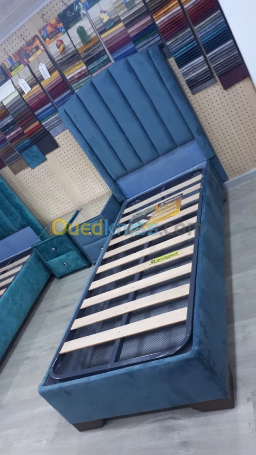(Gros & détail) Lit Capitonné coffré et sans coffre , Matelas orthopédique , Livraison rapide  