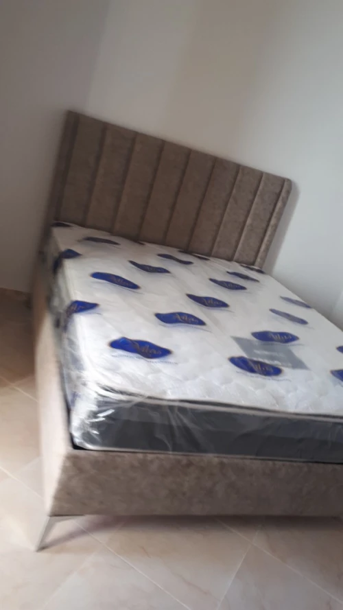 (Gros & détail) Lit Capitonné coffré et sans coffre , Matelas orthopédique , Livraison rapide  
