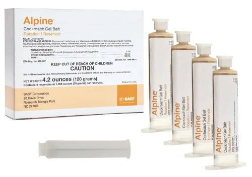 Pack 4 tubes gel ALPINE 30gr anti cafards by BASF ORIGINAL Allemagne 