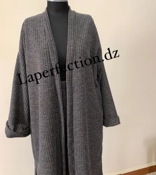 Ensemble d'automne  décontracté,pantalons taille haute(large)Gilet oversize contact sur WhatsApp Svp