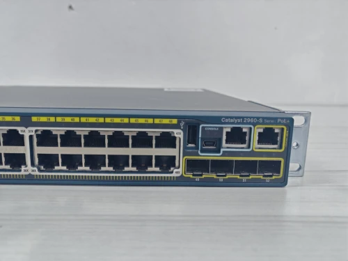 Switch Cisco Catalyst 2960S-48FPS-L | 48 Ports PoE+ | 4x 1G SFP | Manageable - Cisco Catalyst 2960-S