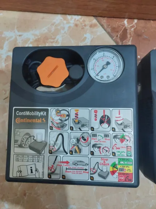 Mini compresseur CONTINENTAL 12v 7Bar (Original - Kaba)