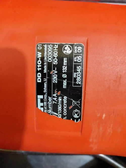 Carotteuse Hilti DD 110-W