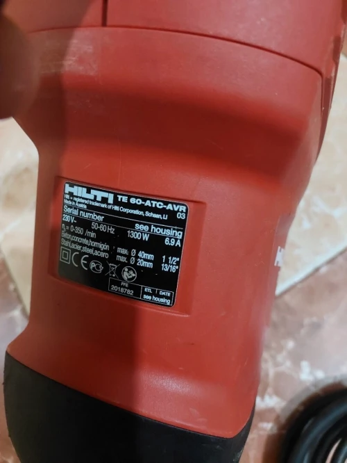 Marteau piqueur Hilti TE 60 ATC AVR