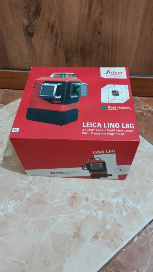 Niveau laser LEICA  3*360 (batterie & pille) - portée : 70m - 2022