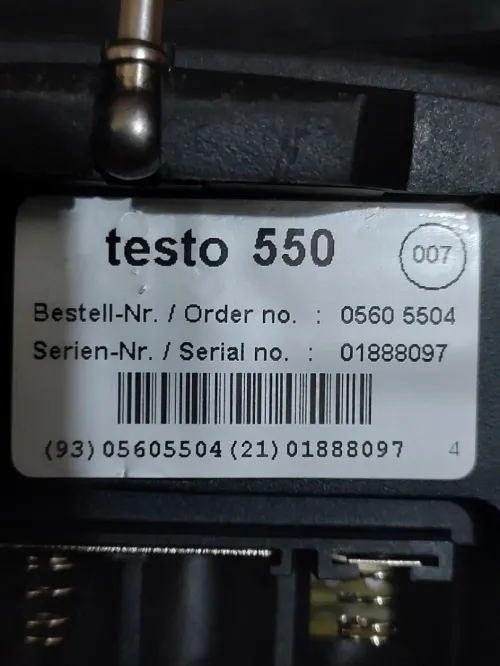 Manifold digital Testo 550