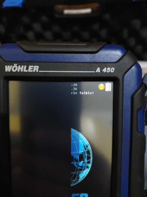 Analyseur de combustion digital WOHLER A450