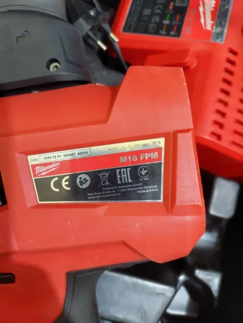 Malaxeur Milwaukee 18v