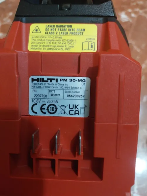 Niveau laser Hilti PM 30-MG (2023)