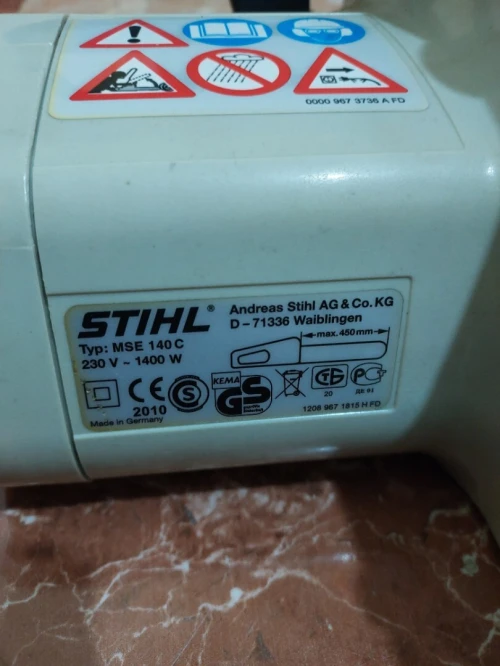 Tronçonneuse électrique Stihl MSE 140 C