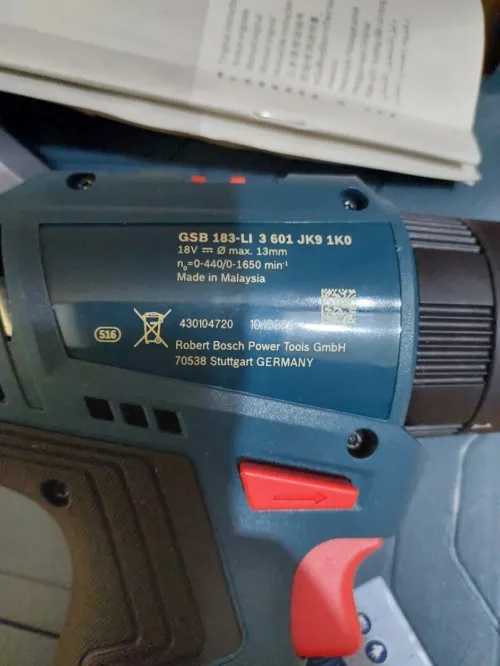 Visseuse bosch 18v