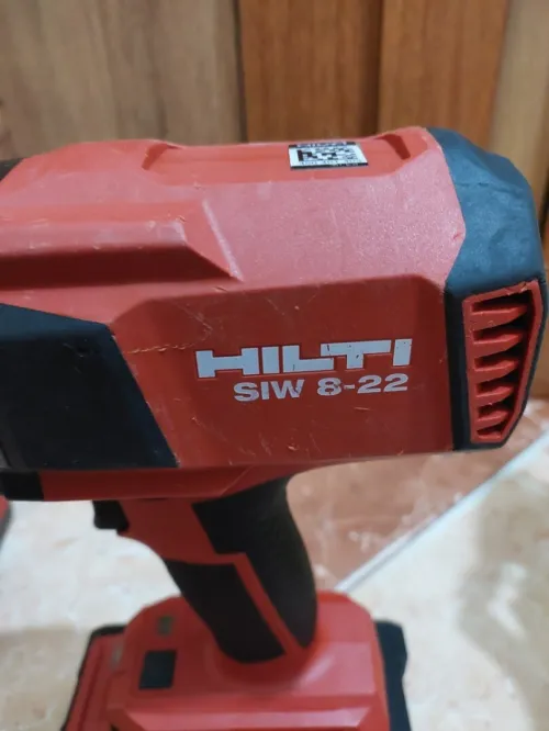 Clé à choc (Boulaneuse) Hilti 22v Nuron (2024) - 1650nm