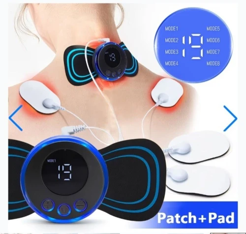 Mini masseur de cou électrique à impulsions  relaxation et confort