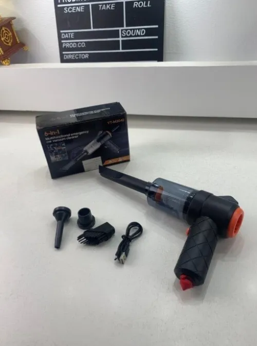 Aspirateur et souffleur 2en1 rechargeable USB compact et puissant