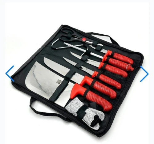 Kit de couteaux de dépeçage professionnel 9PCS  précision et puissance