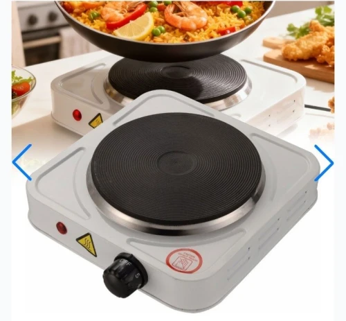 Cuiseur électrique 1000W avec plaque en fonte  cuisson rapide et pratique