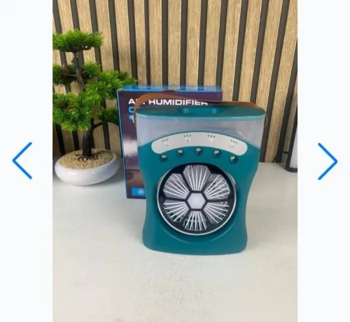 Ventilateur Brumisateur USB Portable avec Éclairage LED  3 Vitesses
